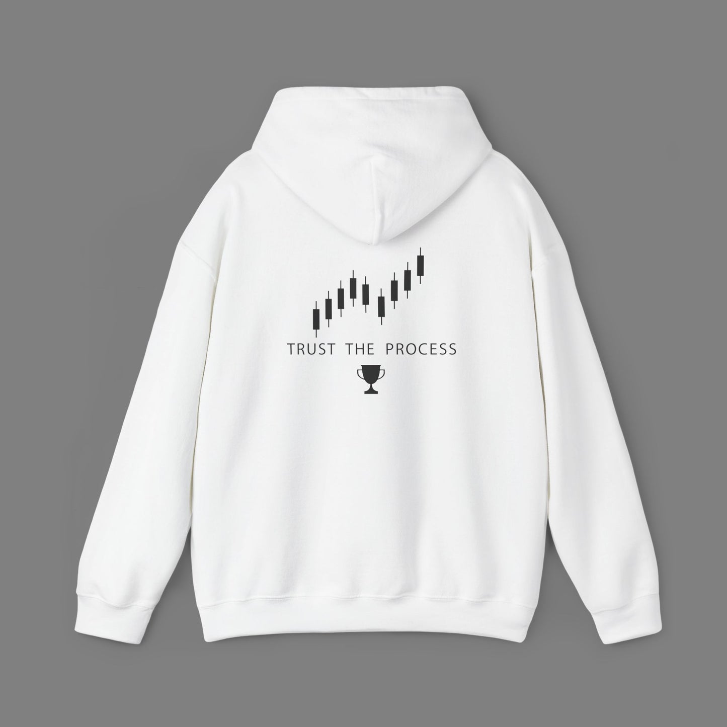 Motivational Trust the Process Hoodie - Unisex Heavy Blend™ Sweatshirt