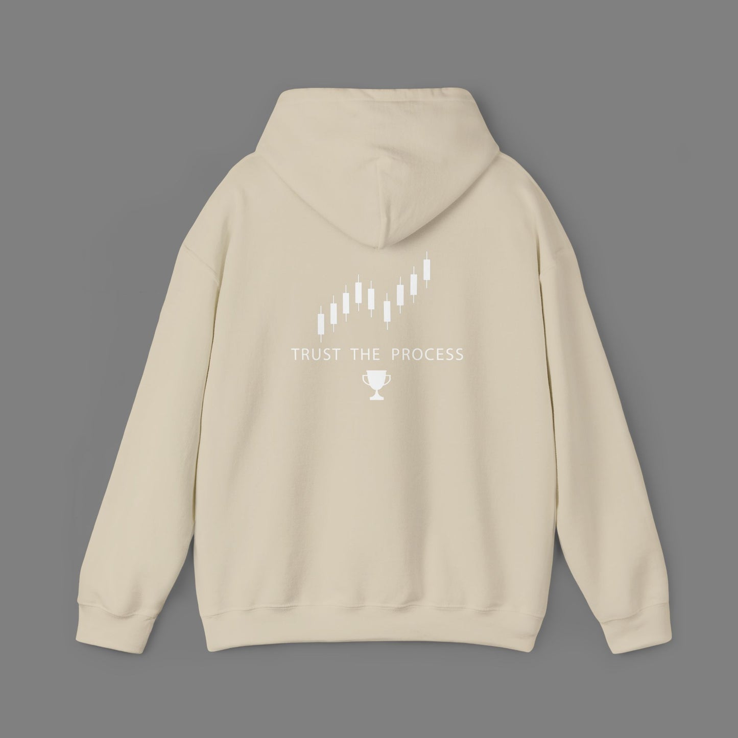 Motivational Trust the Process Hoodie - Unisex Heavy Blend™ Sweatshirt