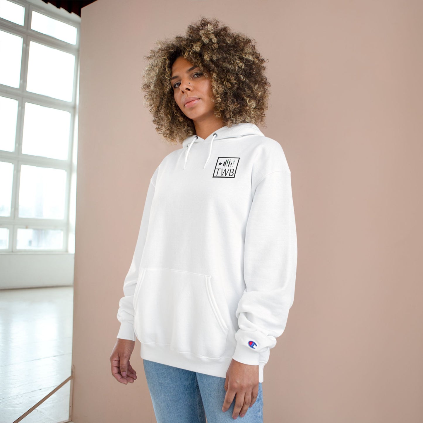 Trust the Process Champion Hoodie - Inspirational White Sweatshirt for Motivated Individuals