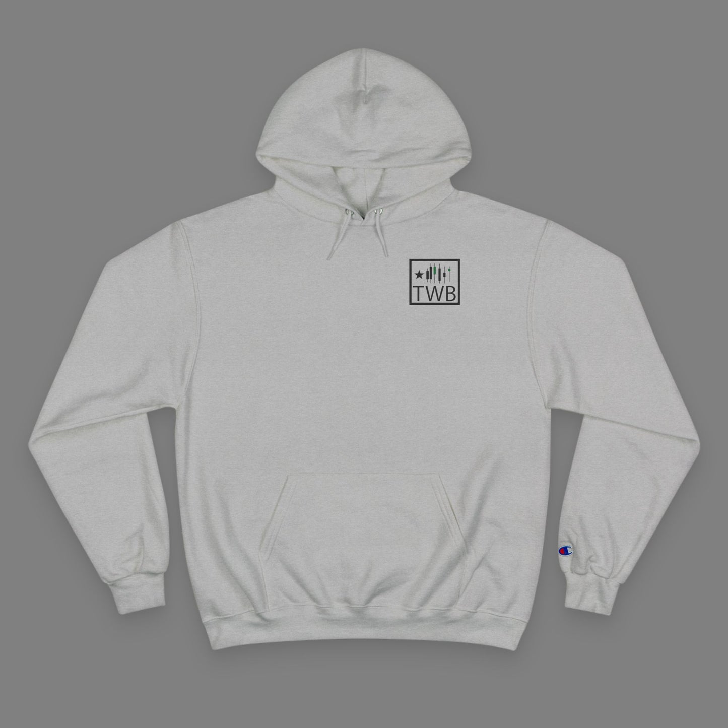 Trust the Process Champion Hoodie - Inspirational White Sweatshirt for Motivated Individuals