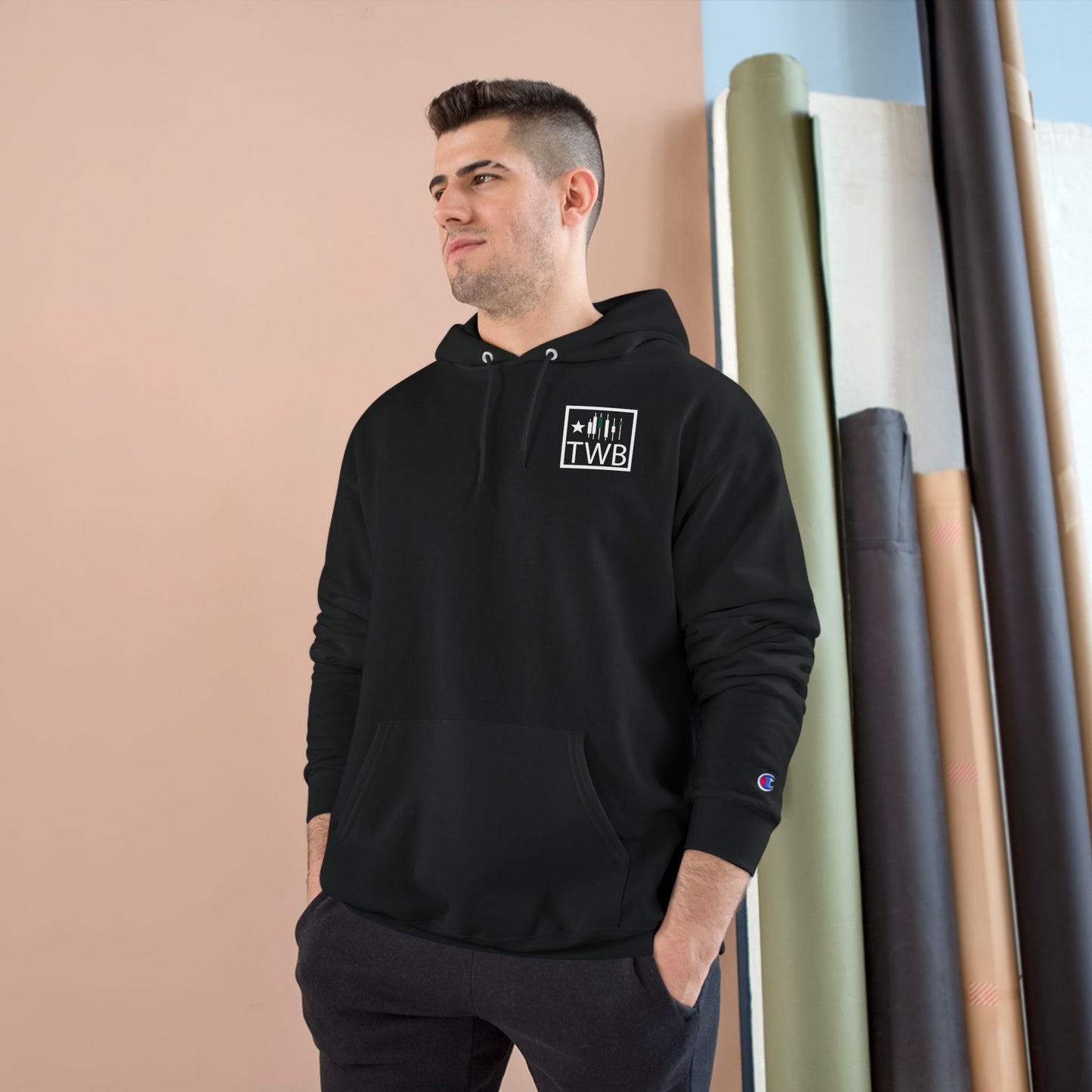 Trust the Process Champion Hoodie - Inspirational White Sweatshirt for Motivated Individuals