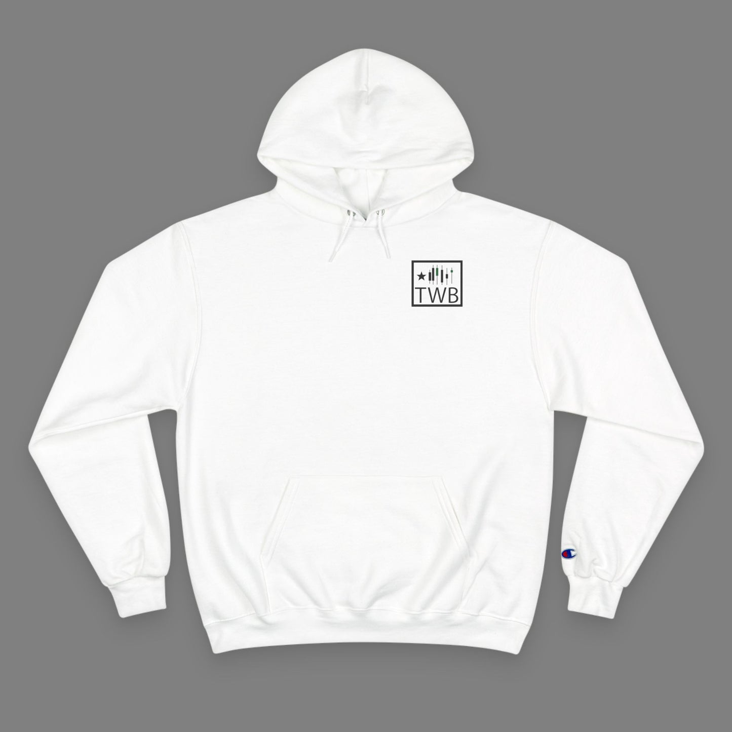 Trust the Process Champion Hoodie - Inspirational White Sweatshirt for Motivated Individuals