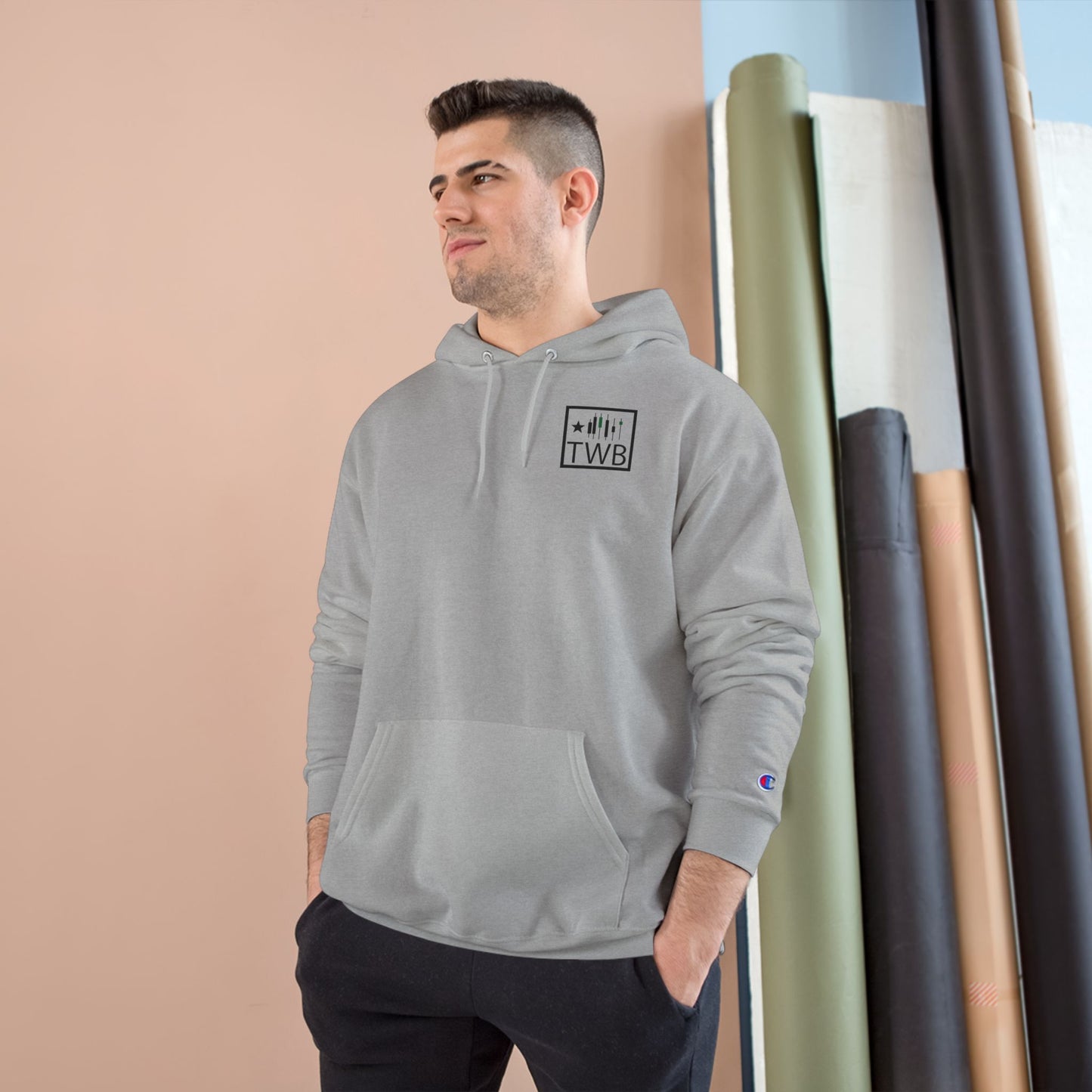 Trust the Process Champion Hoodie - Inspirational White Sweatshirt for Motivated Individuals